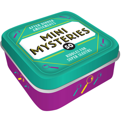 After Dinner Amusements: Mini Mysteries By Chronicle Chronicle Books Cover Image
