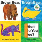 Brown Bear, Brown Bear, What Do You See? Slide and Find: An interactive board book edition of the classic Eric Carle picture book (Brown Bear and Friends) By Bill Martin, Jr., Eric Carle (Illustrator) Cover Image